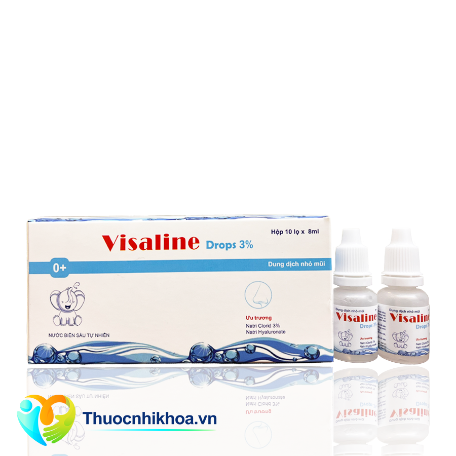 Visaline drops ( Hộp 10 lọ 8ml)